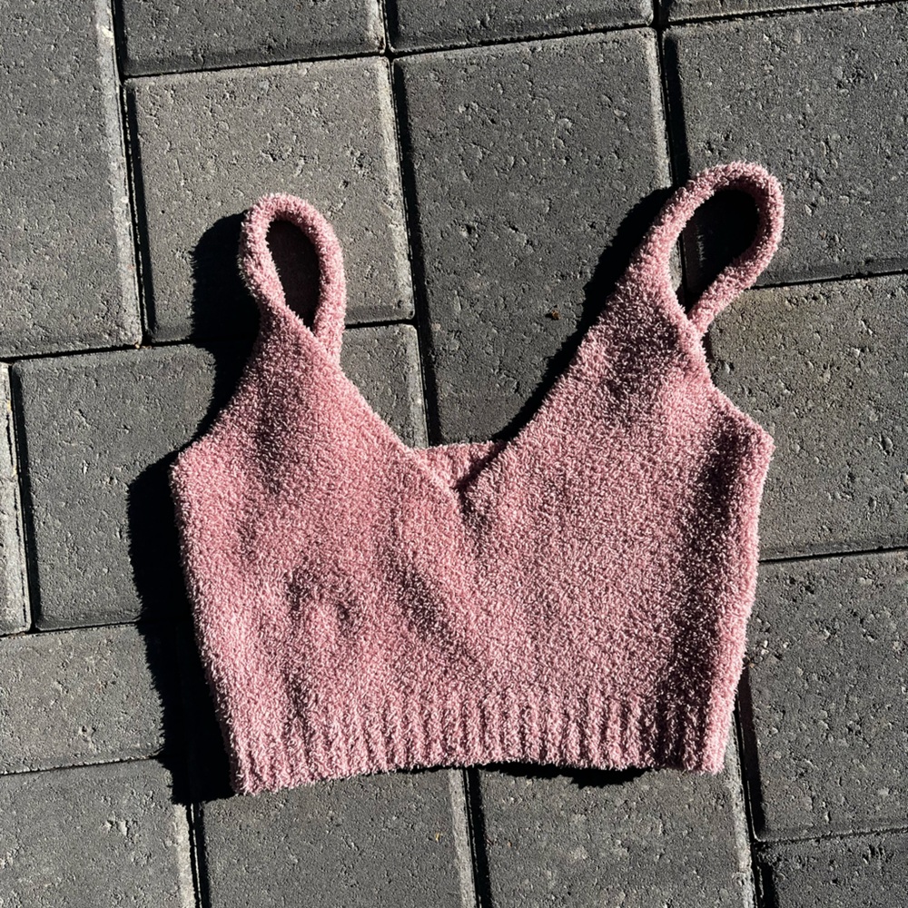 Fuzzy Crop Top